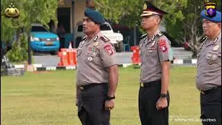 Upacara Kenaikan Pangkat Polri dan PNS Polri