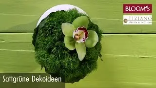 Grüne Dekoideen | DIY Sommerdeko | summer decoration | BLOOM’s Floristik