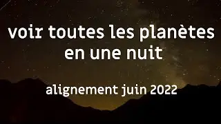 Comment voir toutes les plan&egrave;tes en une seule fois!