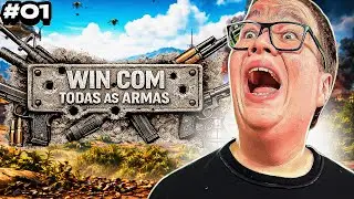 DESAFIO COMPLETO! WIN NO SOLO COM TODAS AS ARMAS – WARZONE