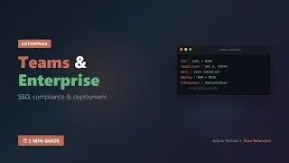Claude Code — Teams & Enterprise: Policies, Compliance & Deployment