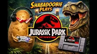 Shabadoobie Plays: Jurassic Park SNES Part 2 - Now with working controller WOOT