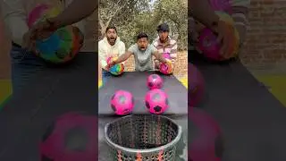 Amazing ball roll family challenge #shorts #game