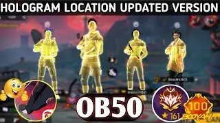 Magic Bullet + Hologram | Free Fire 3D Hologram Config File | OB50 Free Fire Enemy Location Hack