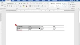 Insert a Microsoft Graph chart based on the data of the table (without linking between the data...