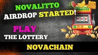 Novachain | NOVALITTO AIRDROP STARTED! GET 100 FREE NOVA and PLAY the LOTTERY!