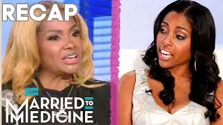 Dr Heavenly Scared of Simone? + Angel Faces Toya, Calls Her Fake AF | Married to Medicine S12 Ep 8
