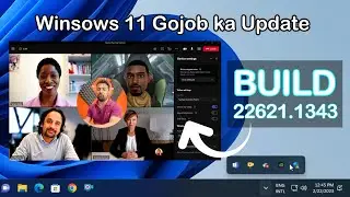 New Windows 11 Build 22621.1343 Update - Studio Effects, improved search box, energy, Fixes