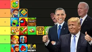 US Presidents rank Mobile Games (AI Voices)