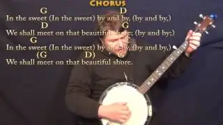 Sweet By and By (GOSPEL) Banjo Cover Lesson in G with Chords/Lyrics
