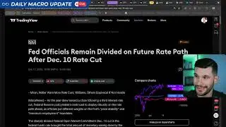 Divided Fed Causes Market Uncertainty | Daily Macro Update - 12.17.25