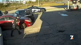 Clinton, MO officer tossed by fleeing suspect