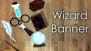 [Tutorial + Template] Wizard Party Theme Banner Cut Out