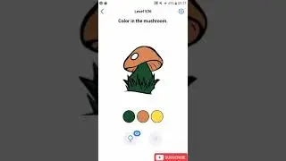 Easy Game Level 536 Color in the mushroom Walkthrough