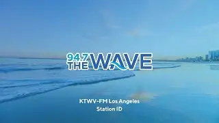 KTWV-FM 94.7: 94.7 The Wave - Los Angeles, CA - Station ID - 4/1/2025