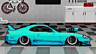 Установка двигателя LT5 в Toyota SUPRA 😱 в Pixel Car Racer 🔥