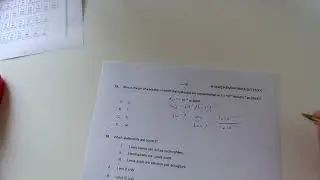 IB Chemistry Paper 1 TZ1 May 2018 Q21-30 Higher Level Walkthrough