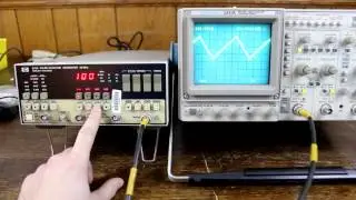 HP Agilent Hewlett Packard 8116A 50 MHz Pulse / Function Generator