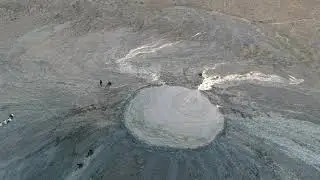 the other side of mud volcano chandargup Baluchistan | hingol national park