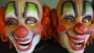 Vintage West German Clown Mask