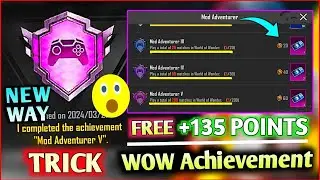 🔴Trick To Complete #bgminewupdate   WOW MODE ACHIEVEMENT #achievement