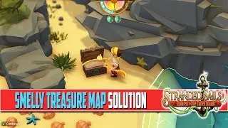 Stranded Sails Smelly Treasure Map Solution (Golden Fishing Pole Location)