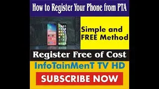 PTA Mobile Free Registration CODE 2019