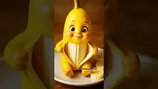 baby banana #cute #baby #tropicalfruit #funny