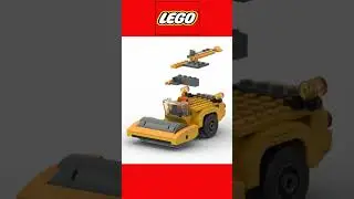Lego Apisonadora - Lego Steamroller #shorts #lego