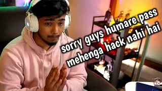 Scout reaction about hacker in game 🔥....