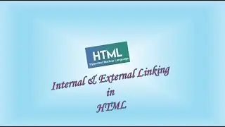 Internal and External Linking in HTML