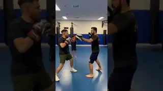 jab cross left hook nee and hye kick