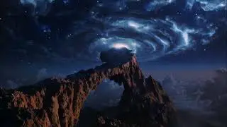 4K Cosmic Vortex: 30 Min Relaxing Ambient Sleep Music | Chill Lo-Fi No Drums for Meditation