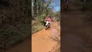 Enduropark turlarımızdan karaler su gecişi