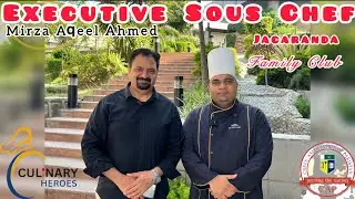 Culinary Heroes #interview chef Aqeel Ahmed #funny #comedy #chef #india #pakistan #usairforce #my