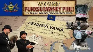 🐶 Buddy Meets Punxsutawney Phil! 🦫 Pennsylvania Road Trip Adventure