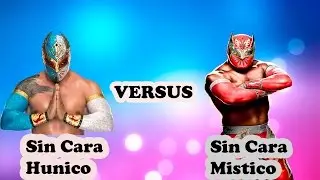 WWE Sin Cara(Mistico) vs Sin Cara(Hunico) 