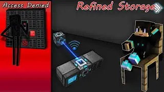 Minecraft Refined Storage: Sicherheitsmanager & Netzwerksysteme Tutorial german [1.19 & 1.18]