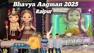Raipur Bhavya Aagman 2025 😍 #alidjdhumalvlogs