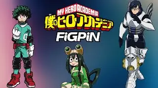 My hero academia figpin review (Deku, Froppy, and Ingenium)