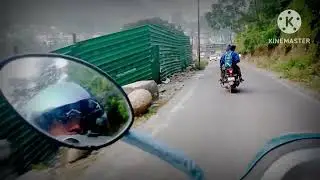 Hyper Ride with My ninja😝😅 And public Reaction #100kview #hyperride Tilwara to Rudraprayag 😅