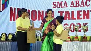 Mental Math Oral champion - Final round -17 th SMA ABACUS NATIONAL TALENT CONTEST 