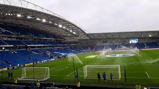 View from the away stand at Brighton & Hove Albions The American Express Community Stadium