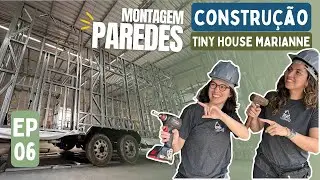 Walls up! Tiny House Marianne Construction Series - EP.06