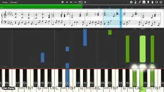 Tom Waits - Closing Time - Piano tutorial and cover (Sheets + MIDI)