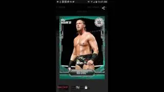 (EPISODE 970) MOBILE GAMING: WWE SLAM 16 TOPPS: OPENING  SPEED  TEAL AND GREEN PACKS