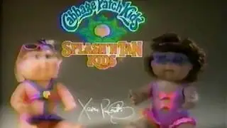1992 Cabbage Patch Kids Splash N Tan Toy Commercial