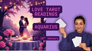 AQUARIUS ♒ 4K |🌹💏 LOVE READING💌❤️| 1st-10th JANUARY #horoscope #tarot #january2026 #2026 #hinditarot