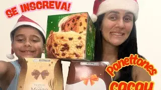 Panetones da cacau show 