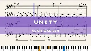 Unity (Alan x Walkers) - Piano Cover